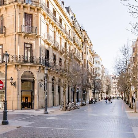 Apartamento Eclectico En El Centro De La Ciudad 圣塞瓦斯蒂安 外观 照片